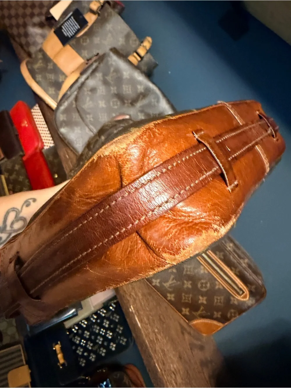 Louis Vuitton Monogram Vintage Sac Bandouliere Shoulder Bag